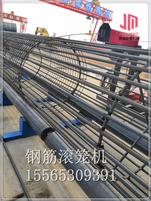 簡易鋼筋籠纏筋機簡易滾焊機丹東