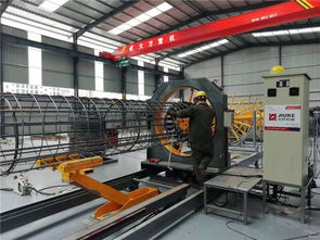久科機(jī)械 數(shù)控鋼筋籠滾焊機(jī)助力高效電桿生產(chǎn)